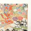 小紋 良品 縮緬 総柄 正絹 古典柄 袷仕立て 多色使い_画像15