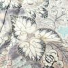 訪問着 銀駒刺繍 一つ紋付き 正絹 花柄 袷仕立て ピンク_画像9