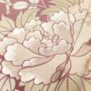 付け下げ 刺繍 正絹 花柄 袷仕立て 小豆・エンジ_画像14