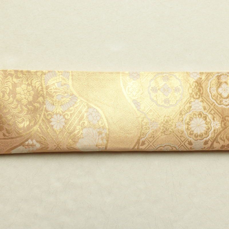 袋帯 六通柄 フォーマル用 正絹 古典柄 金・銀_画像18