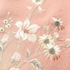 付け下げ 良品 刺繍 正絹 花柄 袷仕立て ぼかし ピンク_画像10