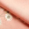 付け下げ 良品 刺繍 正絹 花柄 袷仕立て ぼかし ピンク_画像33