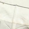 琉球紬 紬 良品 正絹 一部仕付け糸付き 木の葉・植物柄 袷仕立て グレー_画像24