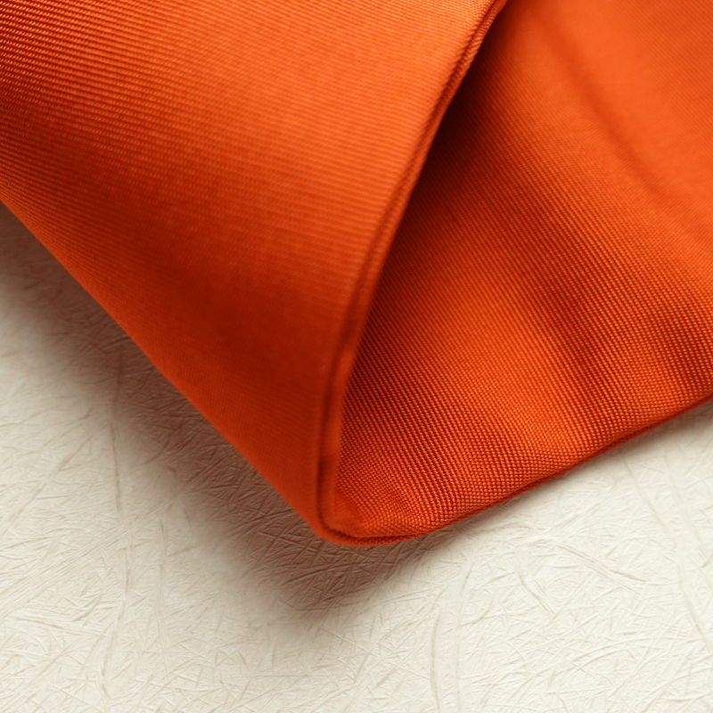 名古屋帯 塩瀬染 太鼓柄 正絹 古典柄 名古屋仕立て 橙_画像19