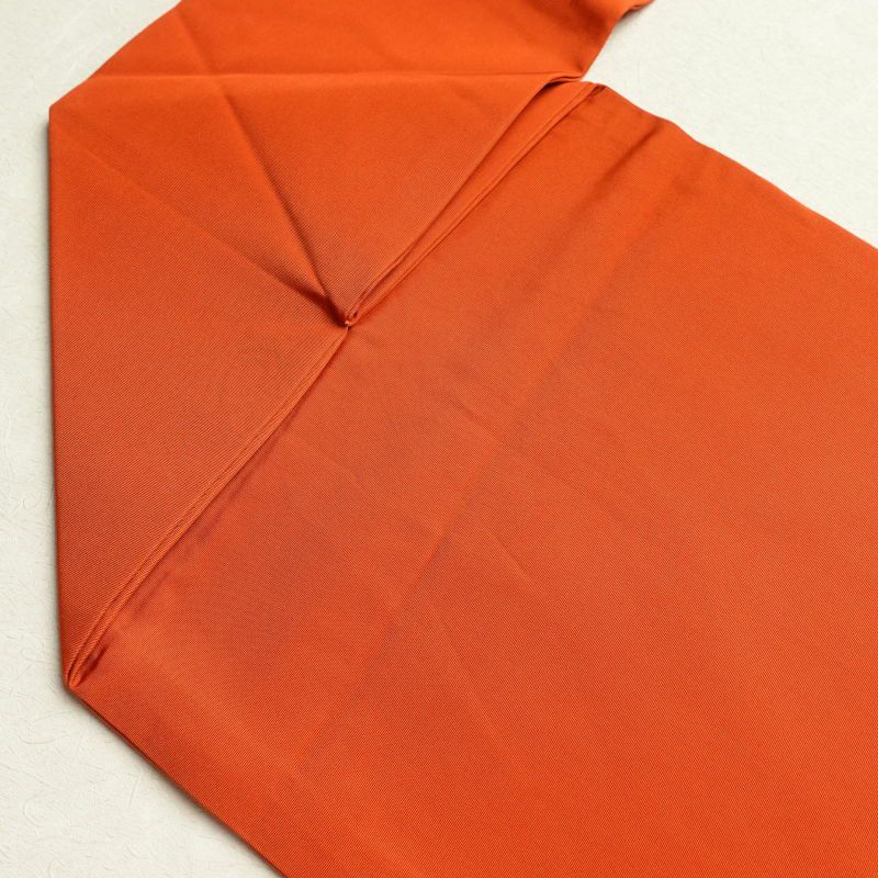 名古屋帯 塩瀬染 太鼓柄 正絹 古典柄 名古屋仕立て 橙_画像29