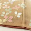 訪問着 良品 正絹 刺繍 金彩 花柄 袷仕立て 緑・うぐいす色_画像11