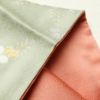 訪問着 良品 正絹 刺繍 金彩 花柄 袷仕立て 緑・うぐいす色_画像22