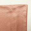 付け下げ スワトウ刺繍 一つ紋付き 綸子 正絹 ぼかし 花柄 袷仕立て ピンク_画像19