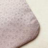 付け下げ スワトウ刺繍 一つ紋付き 綸子 正絹 ぼかし 花柄 袷仕立て ピンク_画像22