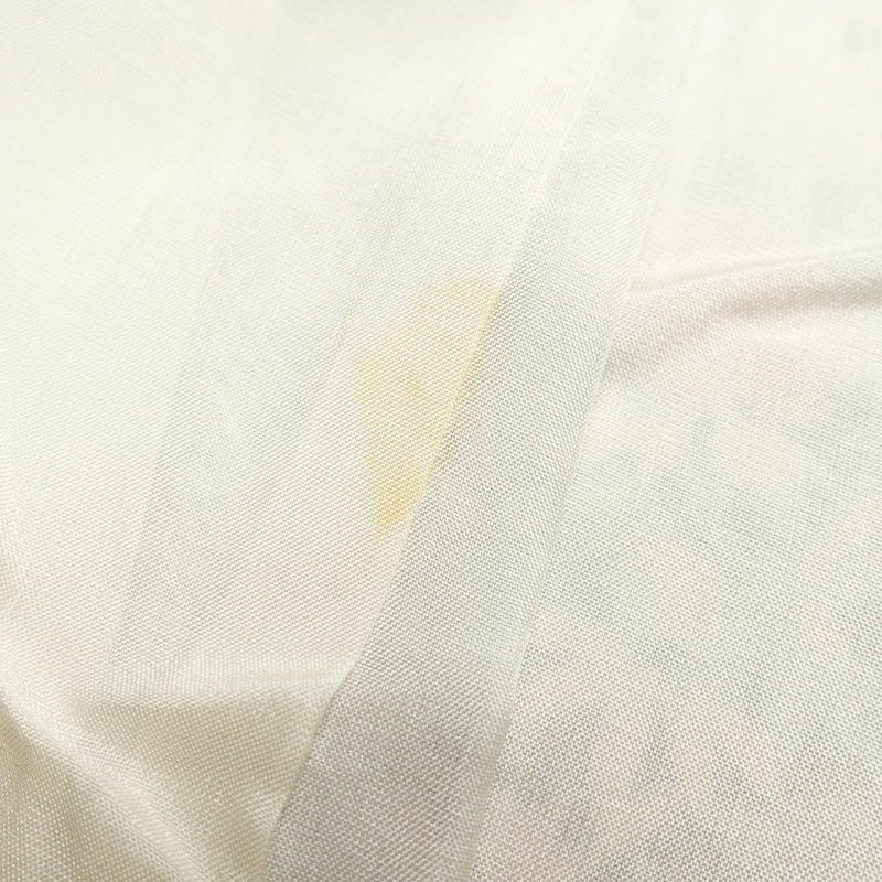小紋  縮緬 しつけ糸付き 総柄 正絹 古典柄 袷仕立て 青・紺_画像26