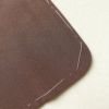 訪問着 清裳 良品 しつけ糸付き 縮緬 一つ紋付き 共八掛 刺繍 正絹 木の葉・植物柄 袷仕立て 茶_画像21