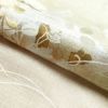 付け下げ 正絹 刺繍 箔 古典柄 袷仕立て ますいわ屋 緑・うぐいす色_画像34