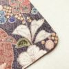 小紋 良品 しつけ糸付き ふくれ織 正絹 花柄 袷仕立て 多色使い_画像18