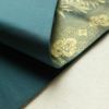 袋帯 六通柄 美品 西陣織 証紙あり フォーマル用 正絹 古典柄 緑・うぐいす色_画像13