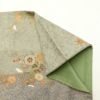 小紋 良品 丹後ちりめん 正絹 京の伝統小紋 日本の心 観世小袖 古典柄 袷仕立て 緑・うぐいす色_画像17