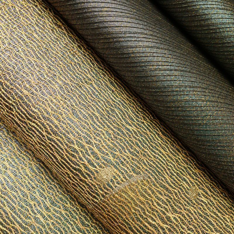 袋帯 太鼓柄 美品 刺繍 証紙あり 一般用 正絹 うさぎ 兎 人物・動物柄 黄・黄土色_画像32