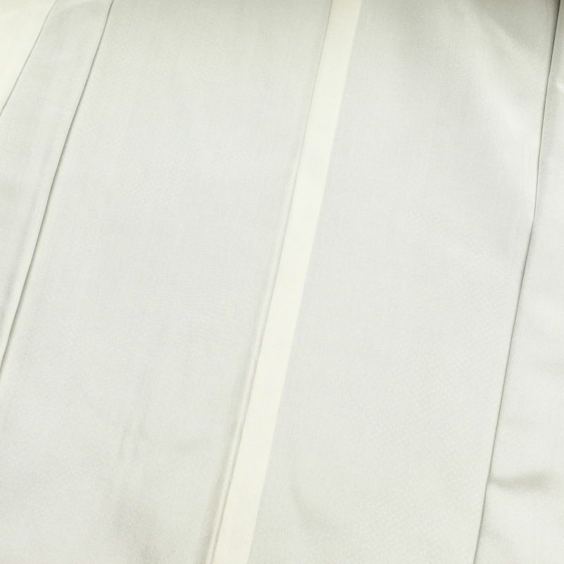 本場大島紬 良品 証紙あり 五共織物 正絹 袷仕立て 雲柄 グレー_画像24