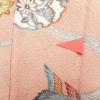 小紋 良品 縮緬 正絹 古典柄 小紋着物 袷仕立て ピンク_画像16