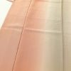 付け下げ 美品 しつけ糸付き 縮緬 正絹 その他の柄 袷仕立て 橙_画像5