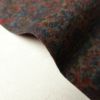 小紋 良品 紬地 正絹 花柄 小紋着物 袷仕立て 紫・藤色_画像12