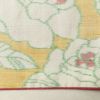紬 正絹 紬着物 アンティーク風 花柄 袷仕立て 橙_画像10