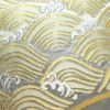 袋帯 六通柄 フォーマル用 正絹 波 古典柄 金・銀_画像4