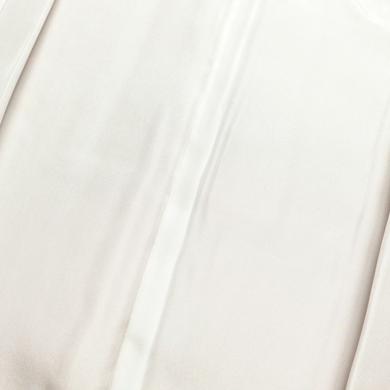 色留袖 美品 琳派祥鶴図 丹後ちりめん 金糸 刺繍 しつけ糸付き 正絹 古典柄 袷仕立て ピンク_画像30