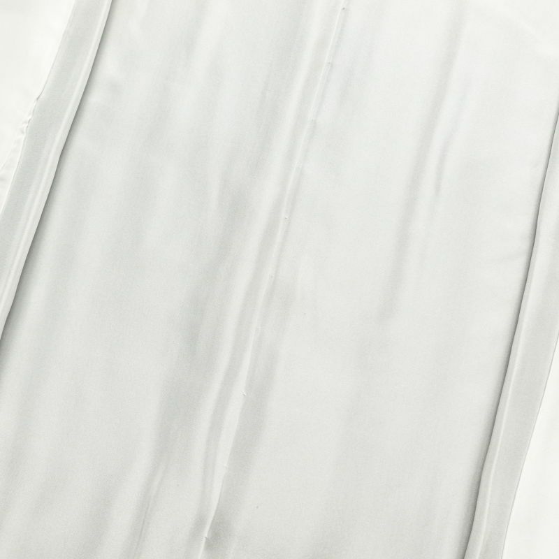 小紋 美品 しつけ糸付き 縮緬 正絹 木の葉・植物柄 袷仕立て 紫・藤色_画像24