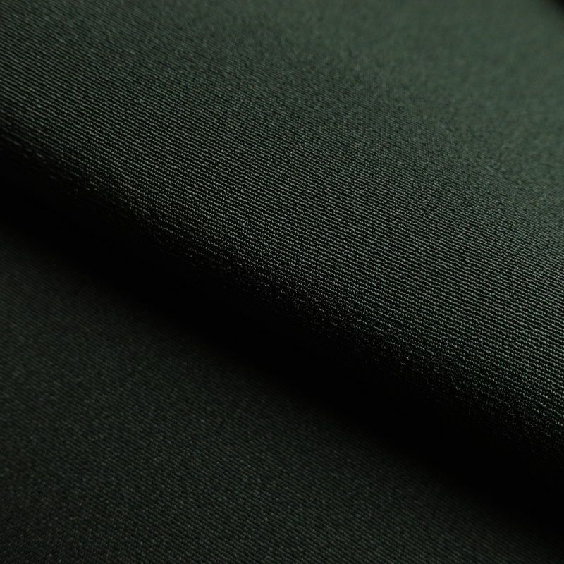 付け下げ 美品 しつけ糸付き 縮緬 共八掛 正絹 箔 金彩 花柄 袷仕立て 大きいサイズ 緑・うぐいす色_画像33