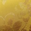 袋帯 六通柄 箔 フォーマル用 正絹 花柄 黄・黄土色_画像4