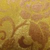 袋帯 六通柄 箔 フォーマル用 正絹 花柄 黄・黄土色_画像8