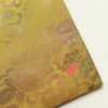 袋帯 六通柄 箔 フォーマル用 正絹 花柄 黄・黄土色_画像12