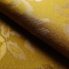 袋帯 六通柄 箔 フォーマル用 正絹 花柄 黄・黄土色_画像17