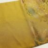 袋帯 六通柄 箔 フォーマル用 正絹 花柄 黄・黄土色_画像29