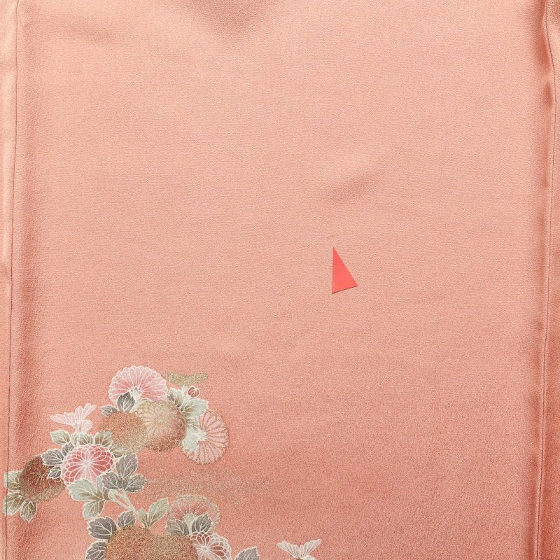訪問着 正絹 金彩 刺繍 箔 古典柄 袷仕立て ピンク_画像33