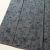 紬 しつけ糸付き 正絹 花柄 袷仕立て 紬の着物 青・紺_画像4