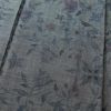 紬 しつけ糸付き 正絹 花柄 袷仕立て 紬の着物 青・紺_画像6