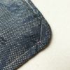 紬 しつけ糸付き 正絹 花柄 袷仕立て 紬の着物 青・紺_画像21