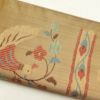 袋帯 六通柄 良品 一般用 正絹 幾何学柄・抽象柄 ベージュ_画像20