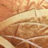 袋帯 六通柄 ふくれ織 フォーマル用 正絹 木の葉・植物柄 橙_画像6