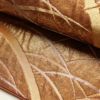 袋帯 六通柄 ふくれ織 フォーマル用 正絹 木の葉・植物柄 橙_画像8