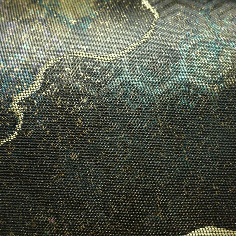 袋帯 六通柄 フォーマル用 正絹 古典柄 金・銀_画像5