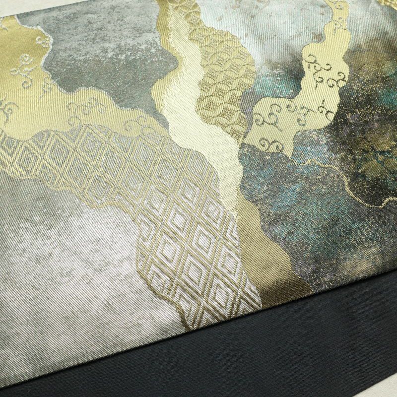 袋帯 六通柄 フォーマル用 正絹 古典柄 金・銀_画像16