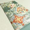 袋帯 六通柄 美品 フォーマル用 正絹 幾何学柄・抽象柄 緑・うぐいす色_画像24