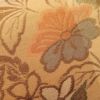 袋帯 紬 六通柄 良品 一般用 正絹 花柄 橙_画像4