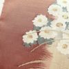 袋帯 太鼓柄 フォーマル用 正絹 花柄 小豆・エンジ_画像7