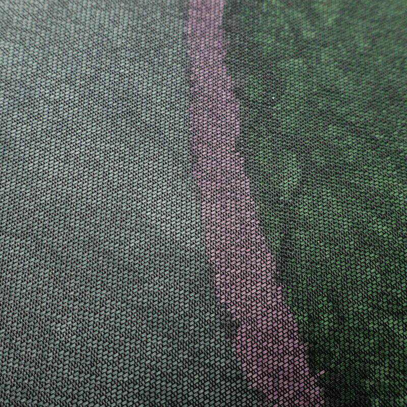 袋帯 六通柄 良品 一般用 正絹 幾何学柄・抽象柄 グレー_画像6