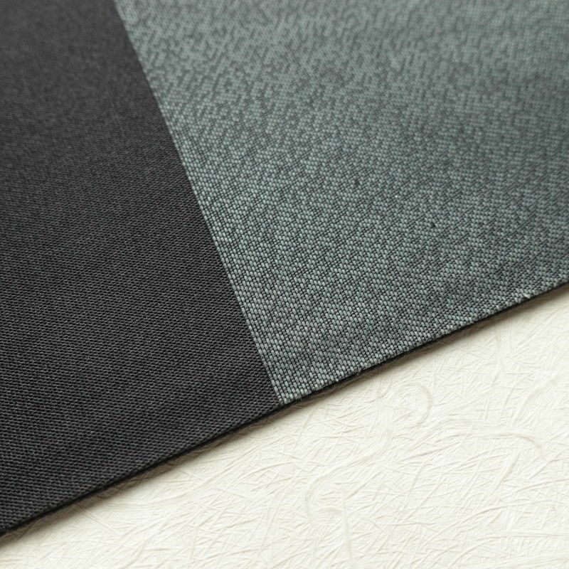 袋帯 六通柄 良品 一般用 正絹 幾何学柄・抽象柄 グレー_画像23