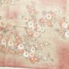 訪問着 ふくれ織 金彩 一つ紋付き 正絹 花柄 袷仕立て ピンク_画像12