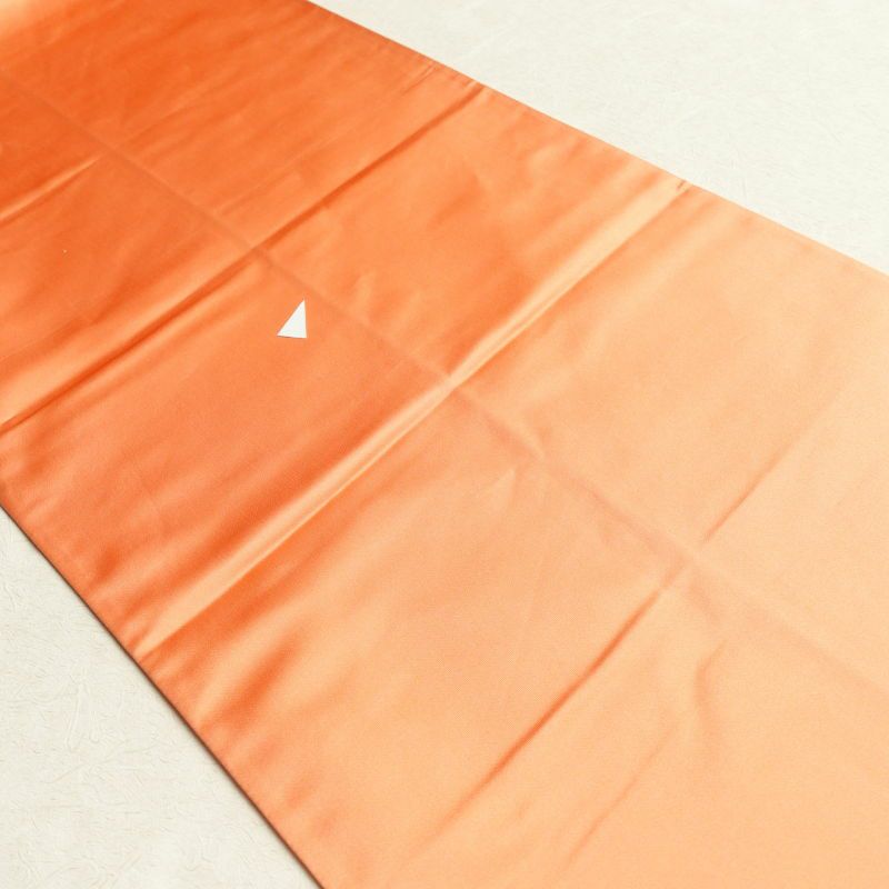 袋帯 太鼓柄 フォーマル用 正絹 木の葉・植物柄 橙_画像26
